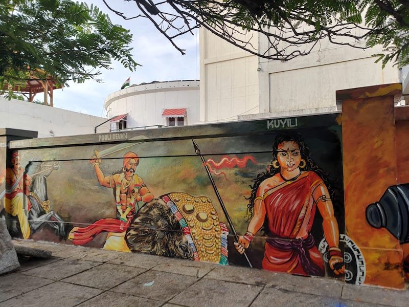 तमिल म्यूरल्स: दीवारों पर बोलती कहानियाँ