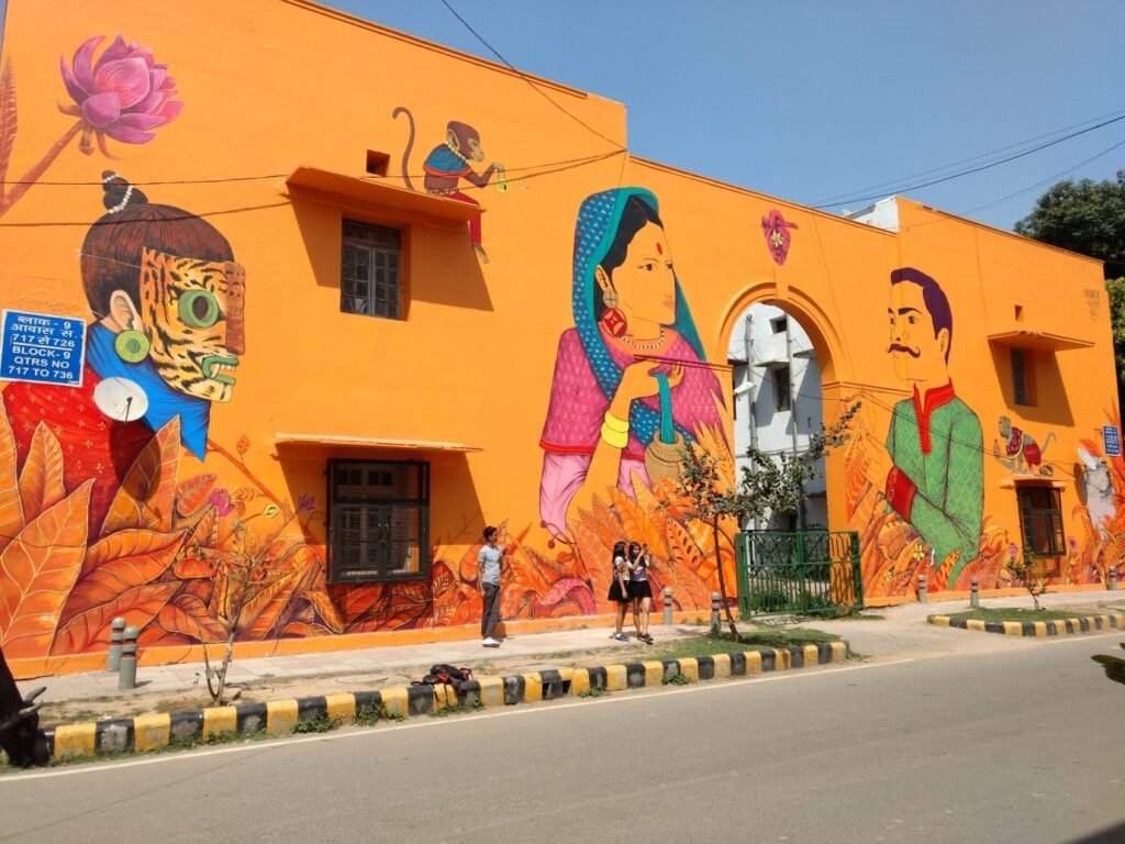 दिल्ली में स्ट्रीट आर्ट क्रांति