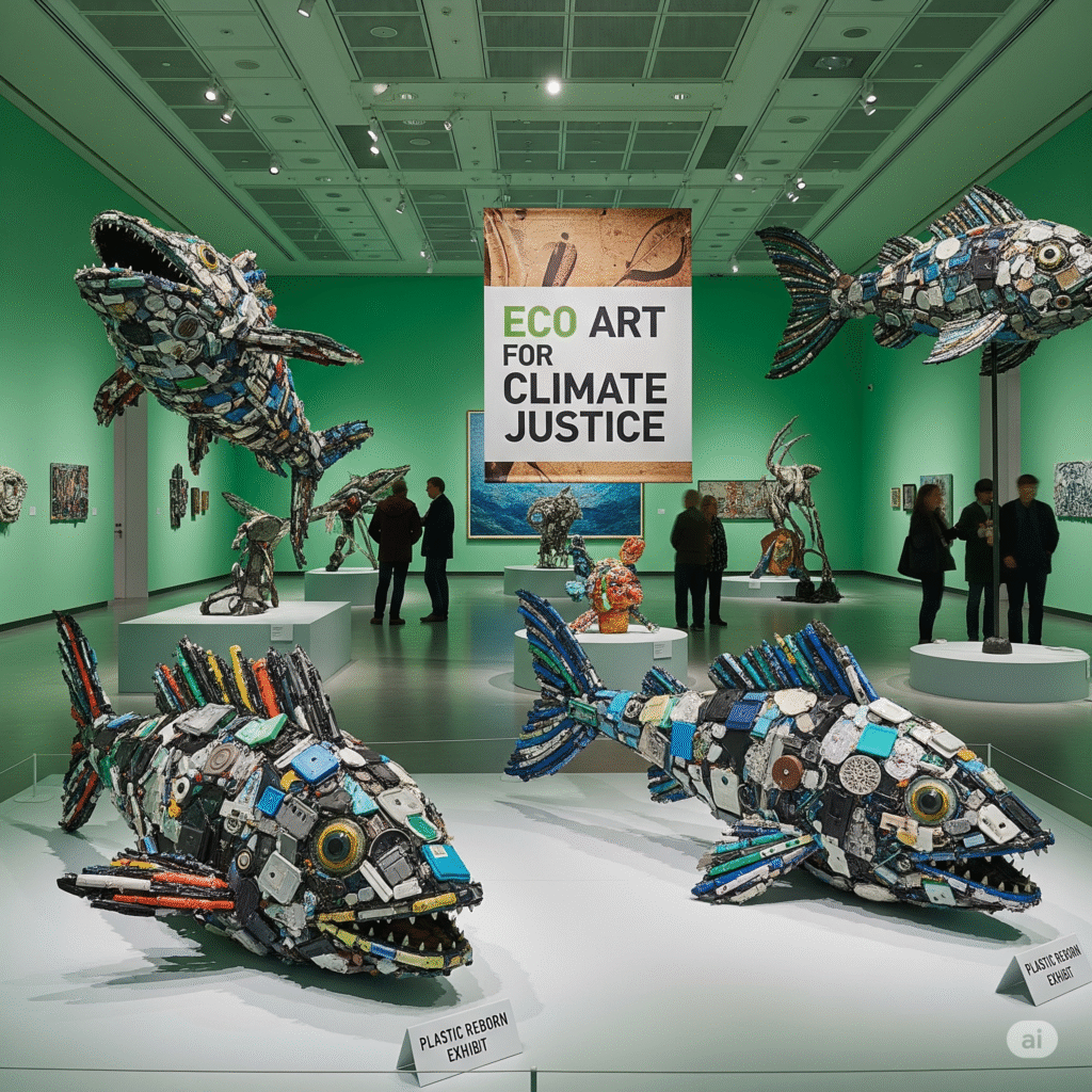 Climate Art & Eco Activism in Galleries