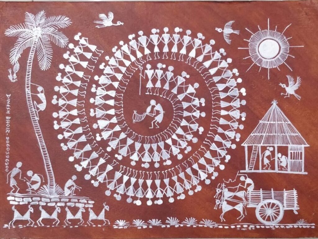 वारली कला का आदिपुरुष रूप