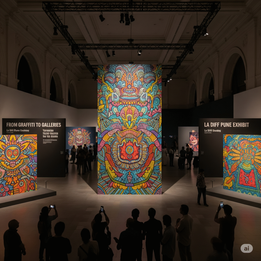 Street Art Enters the Museum: From Graffiti to Galleries